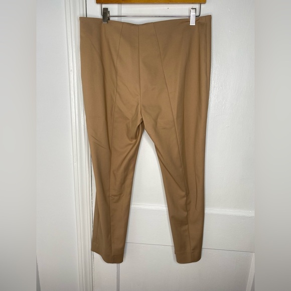 AKRIS Saks Fifth Avenue Women’s Luxury Designer Dress Tan Pants - Picture 8 of 11
